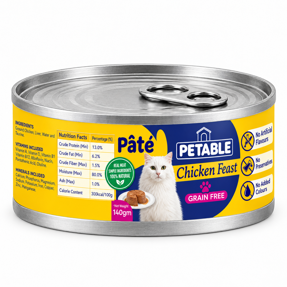 Petable Cat Pâté – Chicken Feast