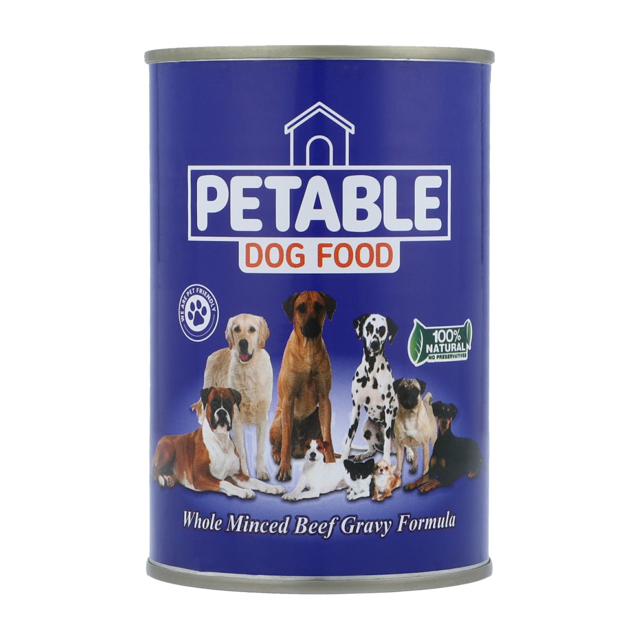 Petable Dog Food Beef 400g