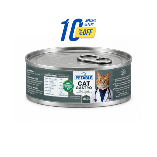 Petable Cat Gastro – Sensitive Stomach Formula