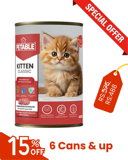 Kitten Classic - Beef 400g