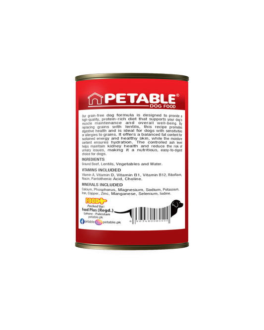 Dog Grain Free - Beef 400g