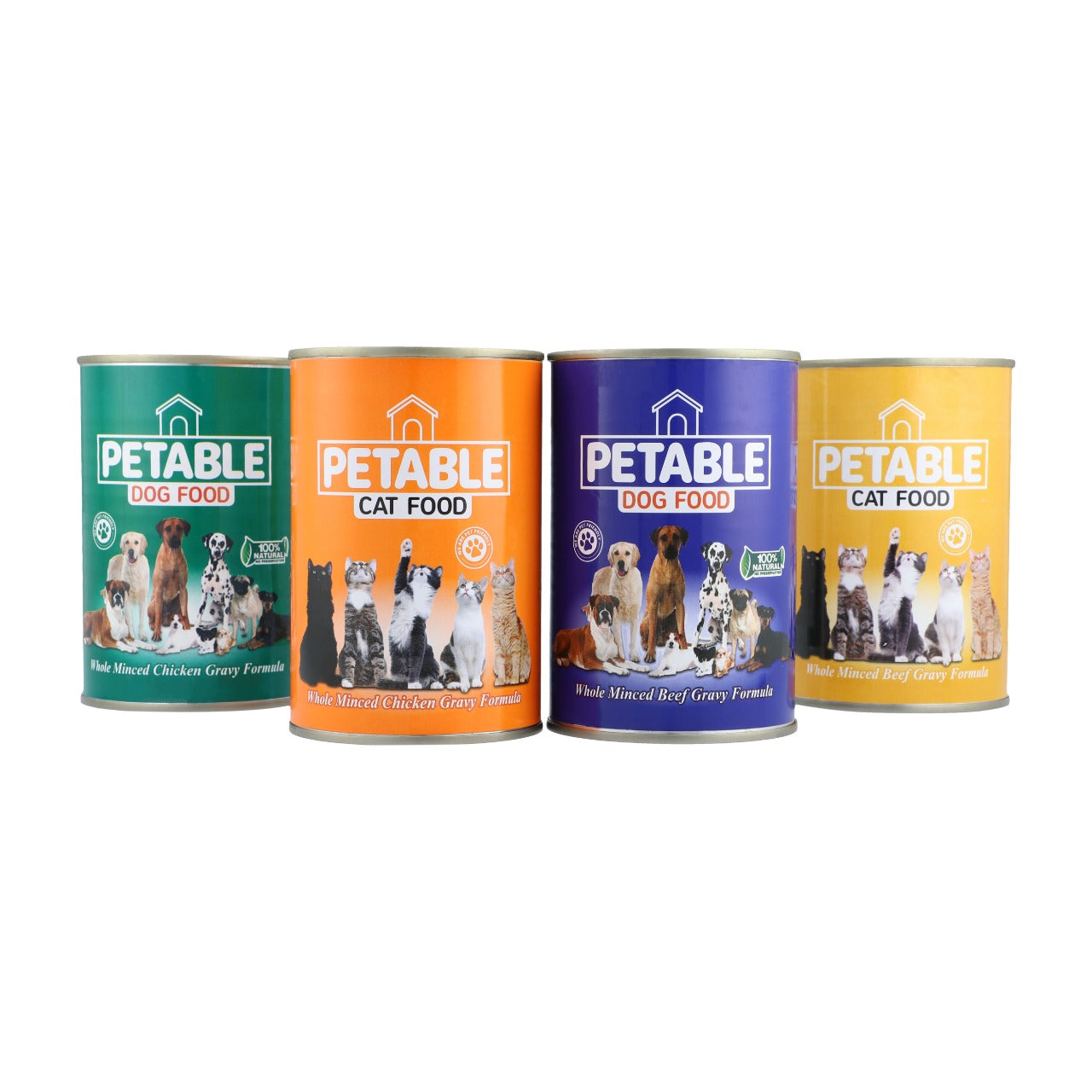 Petable Dog Food Beef 400g