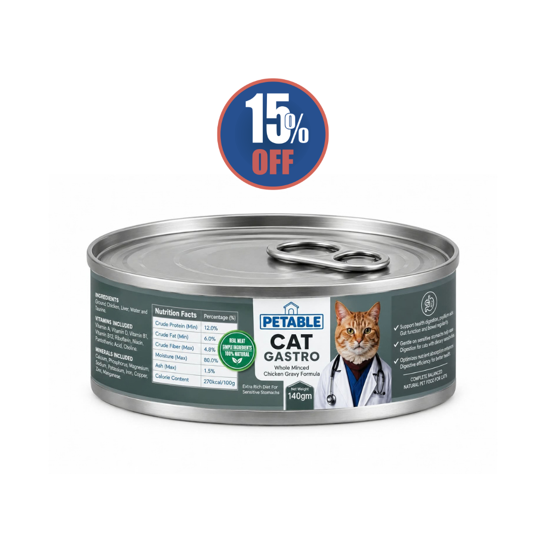 Petable Cat Gastro – Sensitive Stomach Formula