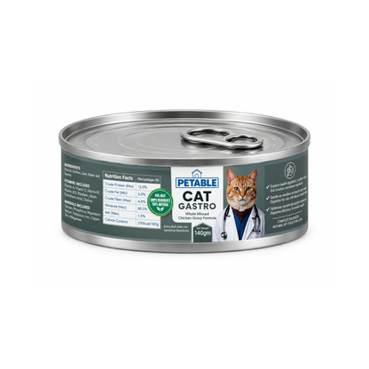 Petable Cat Gastro – Sensitive Stomach Formula